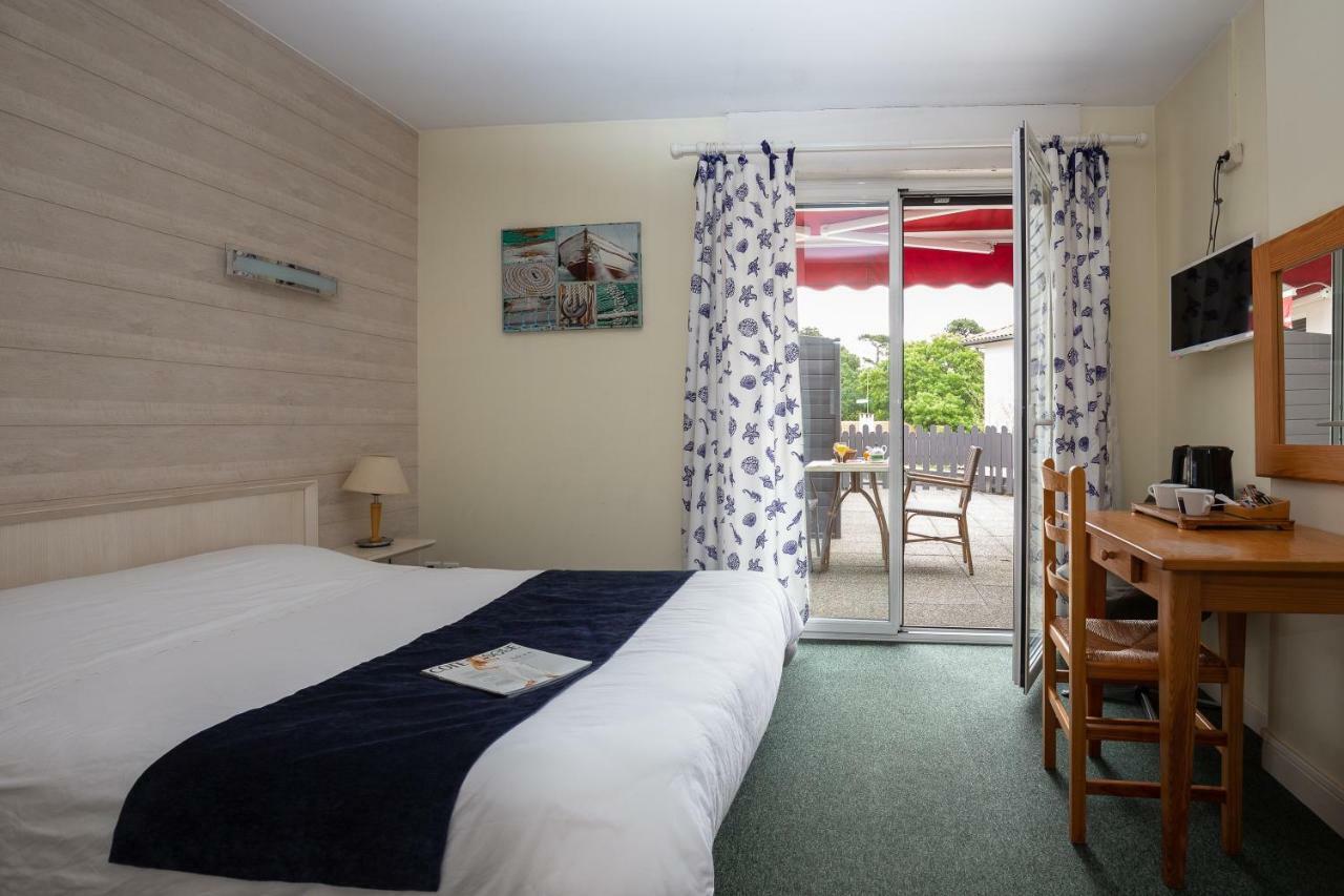 Logis Hotel Le Rond Point Soorts-Hossegor Dış mekan fotoğraf