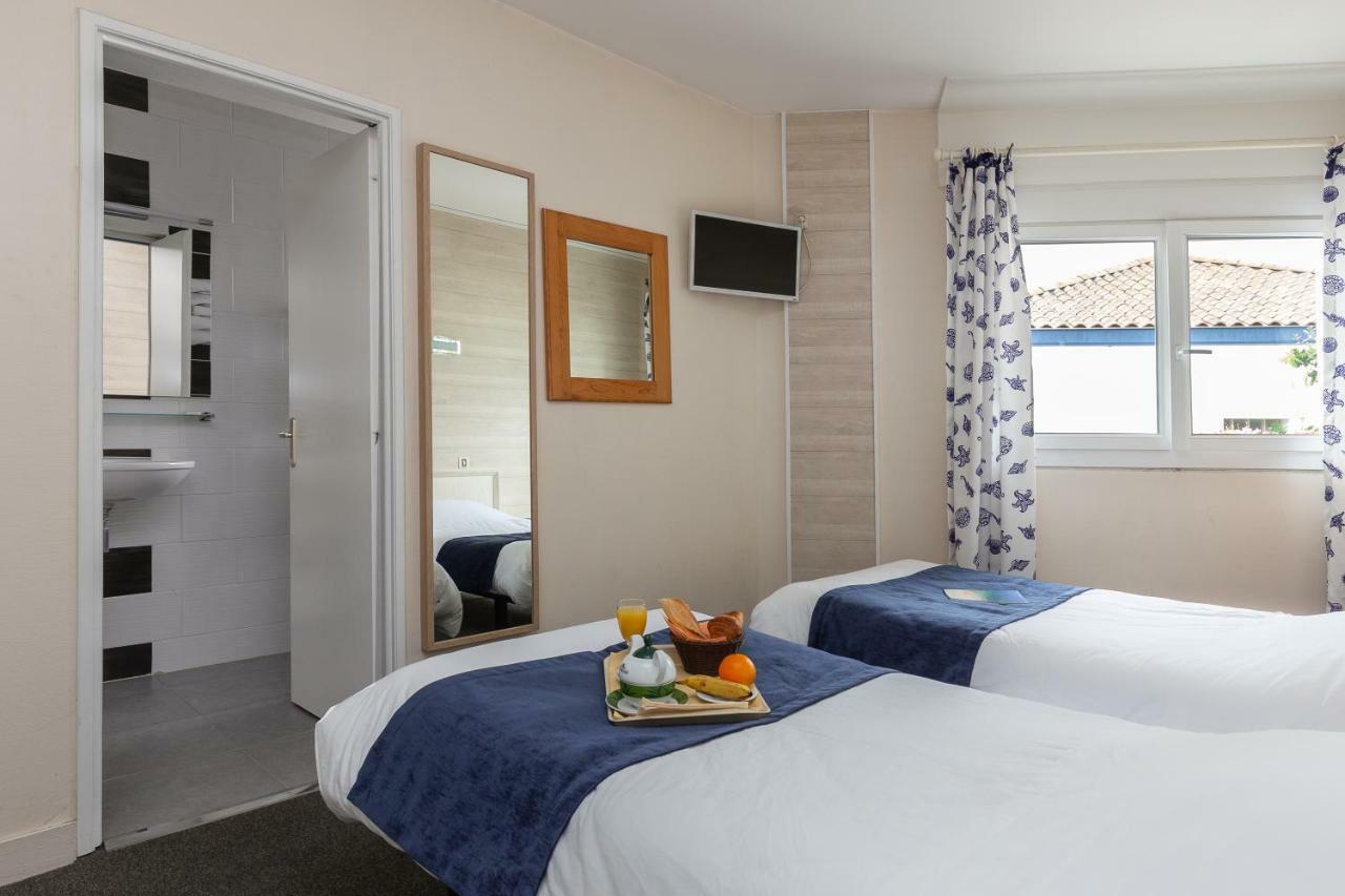 Logis Hotel Le Rond Point Soorts-Hossegor Dış mekan fotoğraf