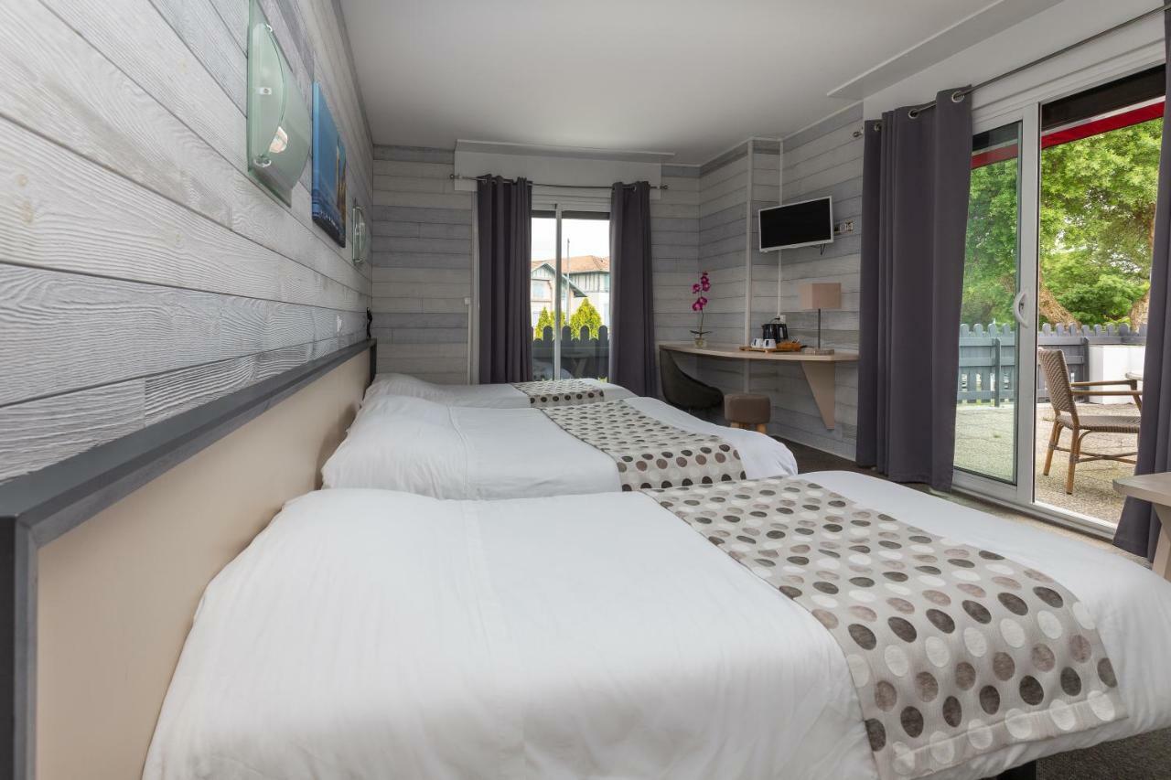 Logis Hotel Le Rond Point Soorts-Hossegor Dış mekan fotoğraf