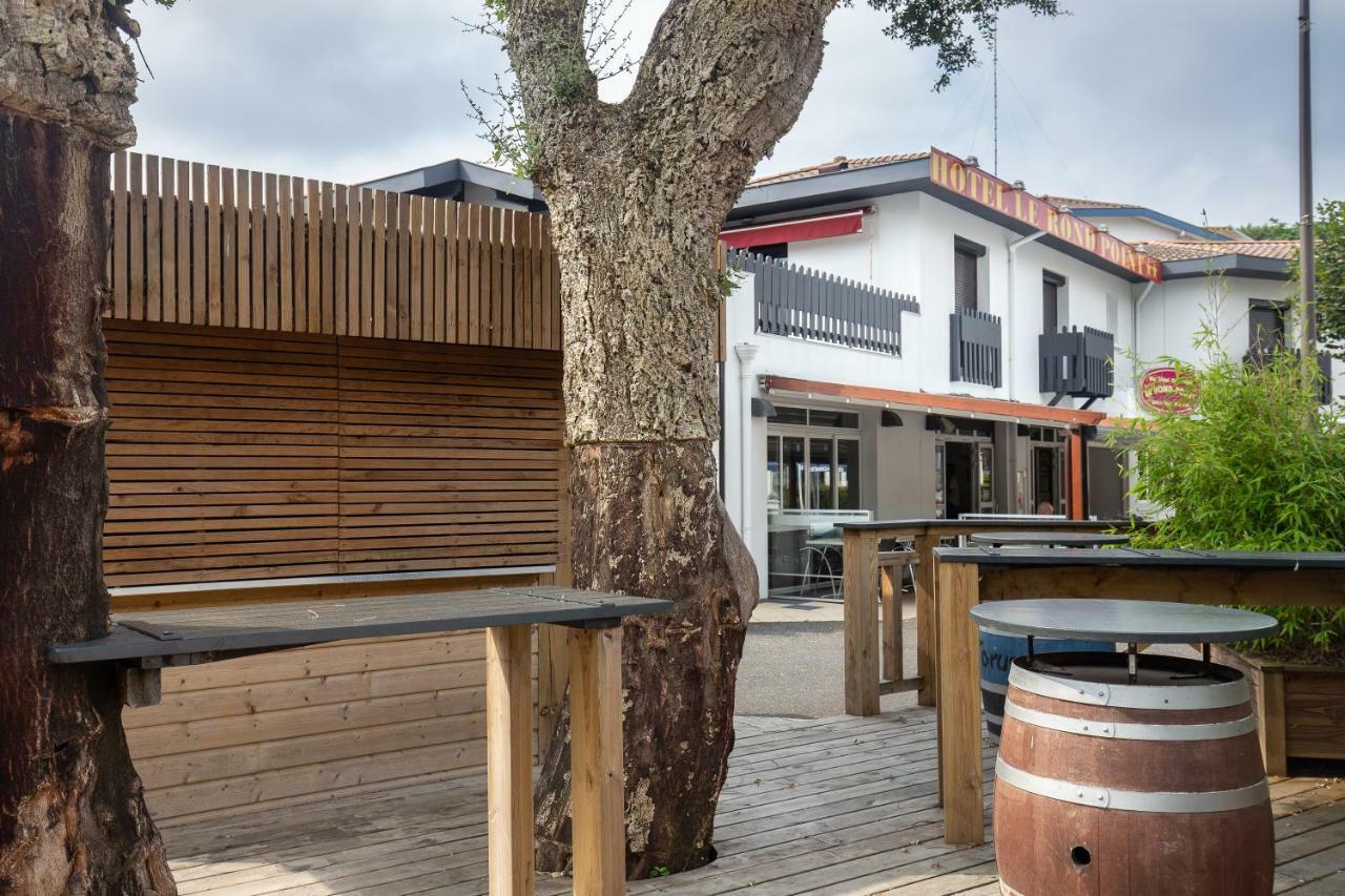 Logis Hotel Le Rond Point Soorts-Hossegor Dış mekan fotoğraf
